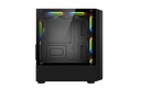 Gabinete SAIKANO Lenga 4 Fans Argb - Frontal en Madera - Vidrio Templado