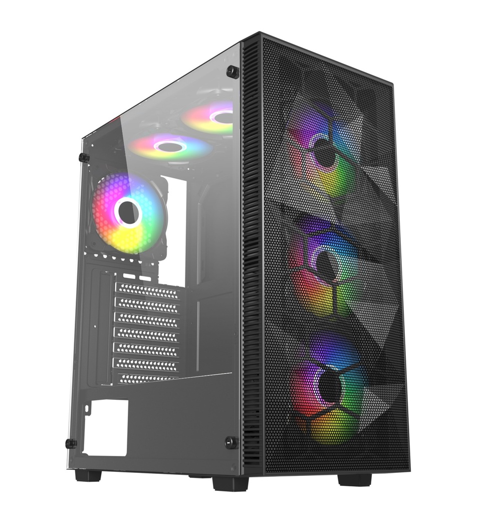 Gabinete TALIUS Ares 3 Fans ARGB