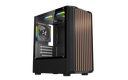 Gabinete SAIKANO Lenga 4 Fans Argb - Frontal en Madera - Vidrio Templado