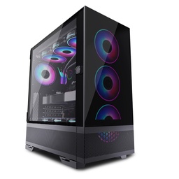 Gabinete TALIUS Thanatos Full Tower 3 Fans ARGB All Vidrio Templado + Mesh