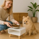 COMEDERO CUBO SIMPLE C/PATAS CHICO