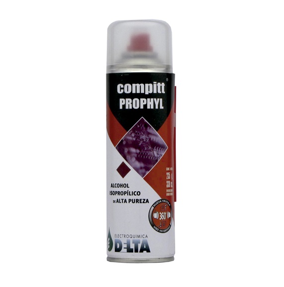 Compitt Prophyl , alcohol isopropílico de alta pureza DELTA PH 440cc / 315g